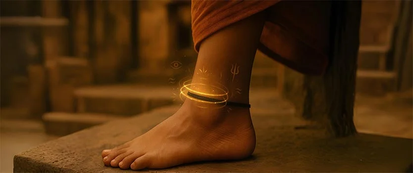 Benefits Of Wearing Black Thread Or Kala Dhaga On Leg